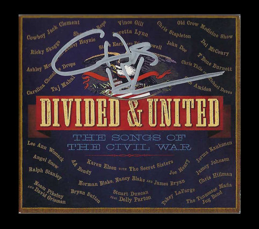 "Divided & United: Songs of the Civil War" Signed by Chris Hillman