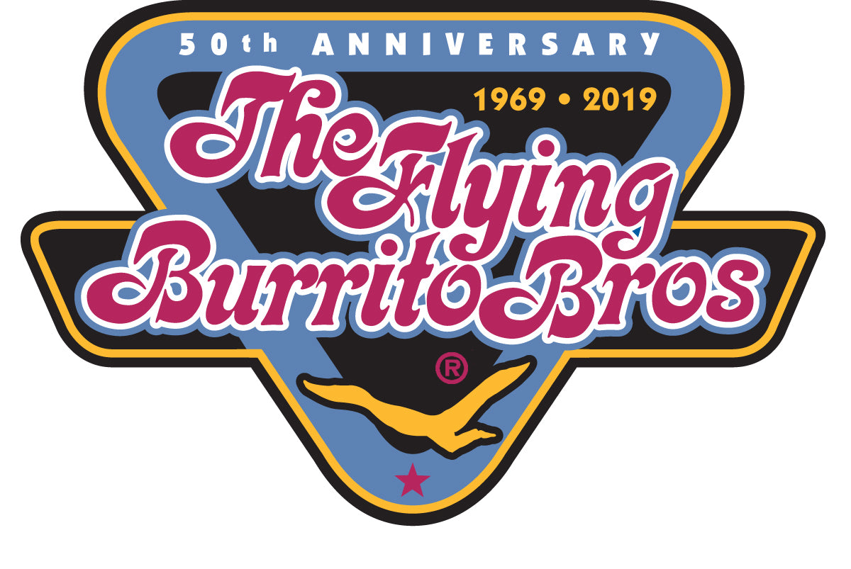 Flying Burrito Brothers 50th Anniversary Embroidered Patch