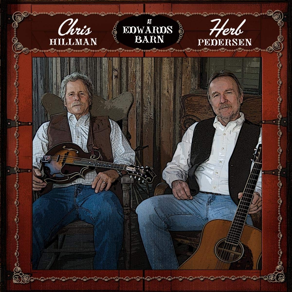 "At Edwards Barn" CD (Chris Hillman & Herb Pedersen)